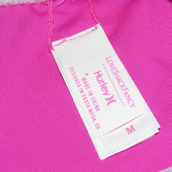 LoveShackFancy x Hurley Under the Sea Mermaid Print Cut Out One Piece Swimsuit - Picture 10 of 16